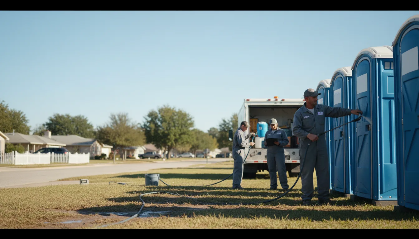 Long-Term Portable Toilet Rental in Panhandle, TX near me